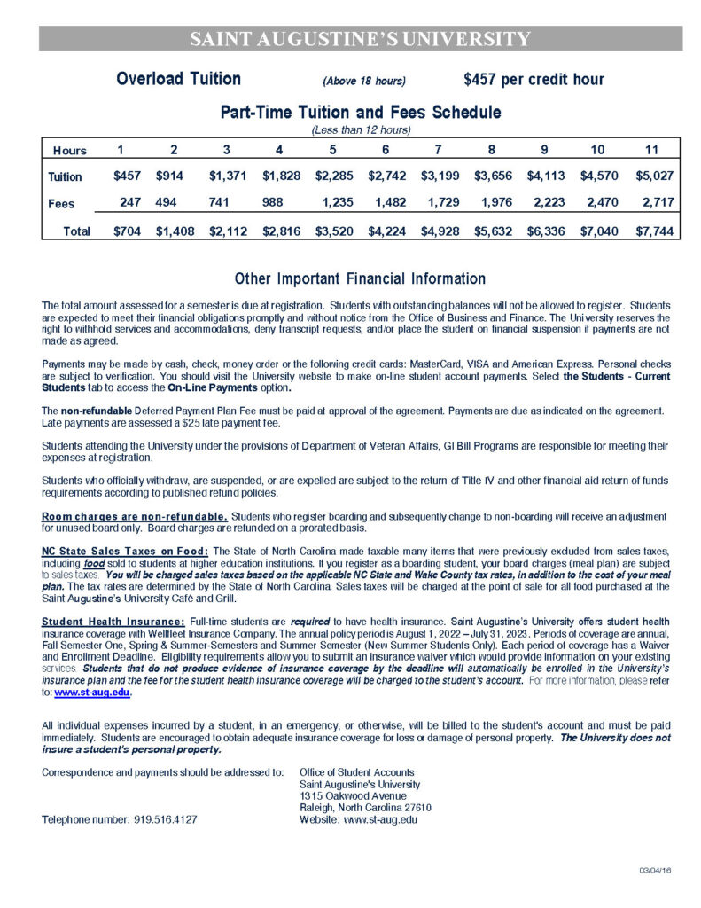 Tuition and fees 2022 2023 Page 2 Saint Augustine s University tuition-and-fees-2022-2023-page-2-saint-augustine-s-university