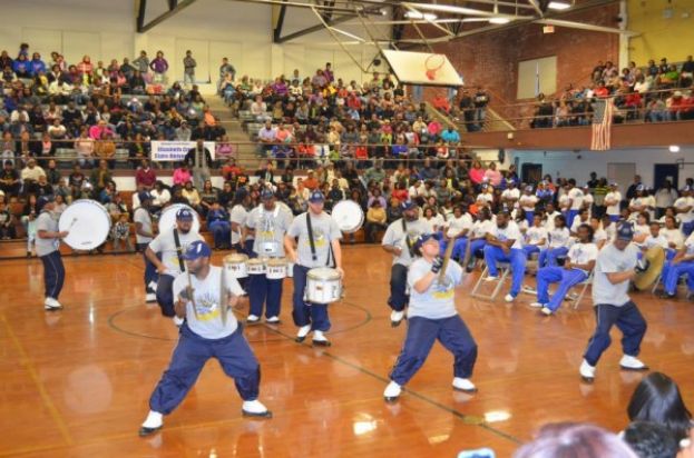 The Superior Sound Marching Band Participated in HBCU Experience