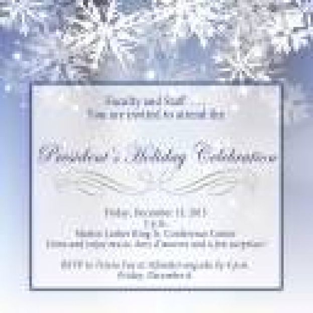 President&rsquo;s Holiday Celebration